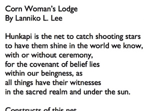 Lanniko Lee Turns in Poem for The Gift