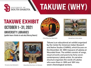 Takuwe Delivered to the University of South Dakota