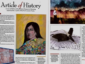 Articles of a Treaty in Native American Art Magazine